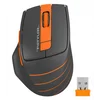 Мышь A4Tech Fstyler FG30 серый/оранжевый оптическая (2000dpi) беспроводная USB (6but)